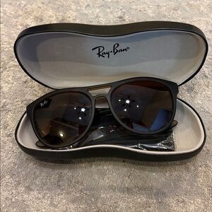 RAY-BAN RB4170 “BRAD” TORTOISE FRAME  BROWN LENSES
